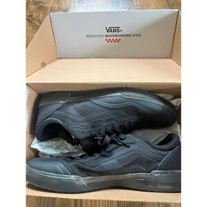 Vans AVE Ultimate Waffle Skate Shoes Women's Black Leather Mesh VN0A5JIB1KP